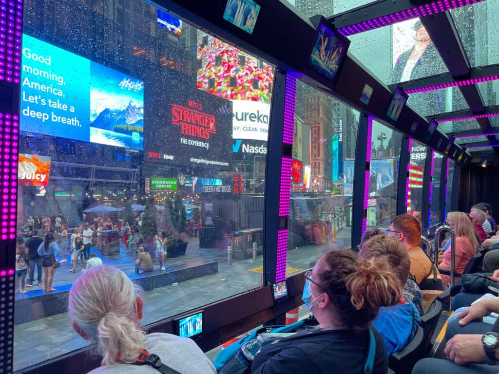 The Ride, NYC Bus Experience